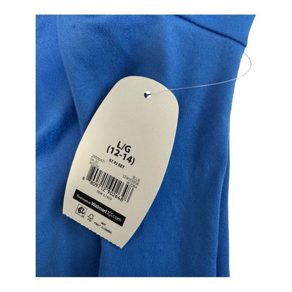 NWT Secret Treasures Sleepwear Blue Baby Its Cold Outside Long Sleeve Shirt Sz L - Picture 5 of 7